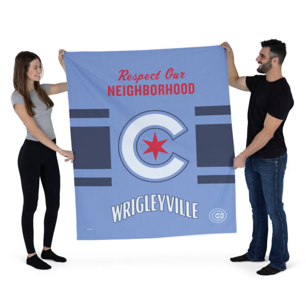 Chicago Cubs MLB City Connect Wall Hanging 50x60 Inches