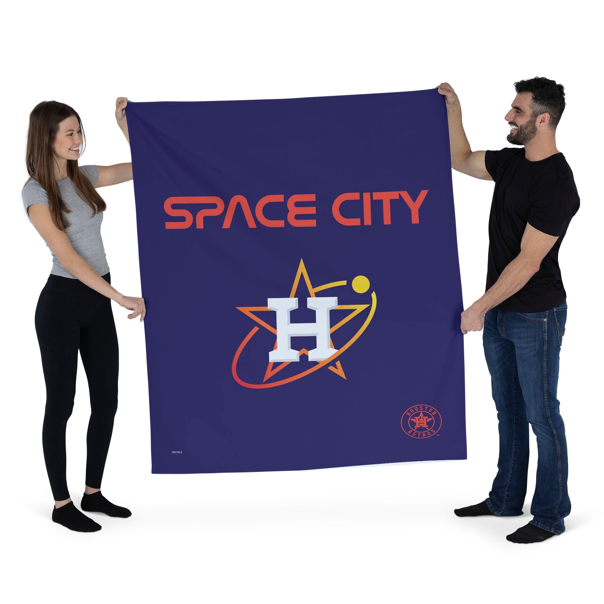 Houston Astros MLB City Connect Wall Hanging 50x60 Inches