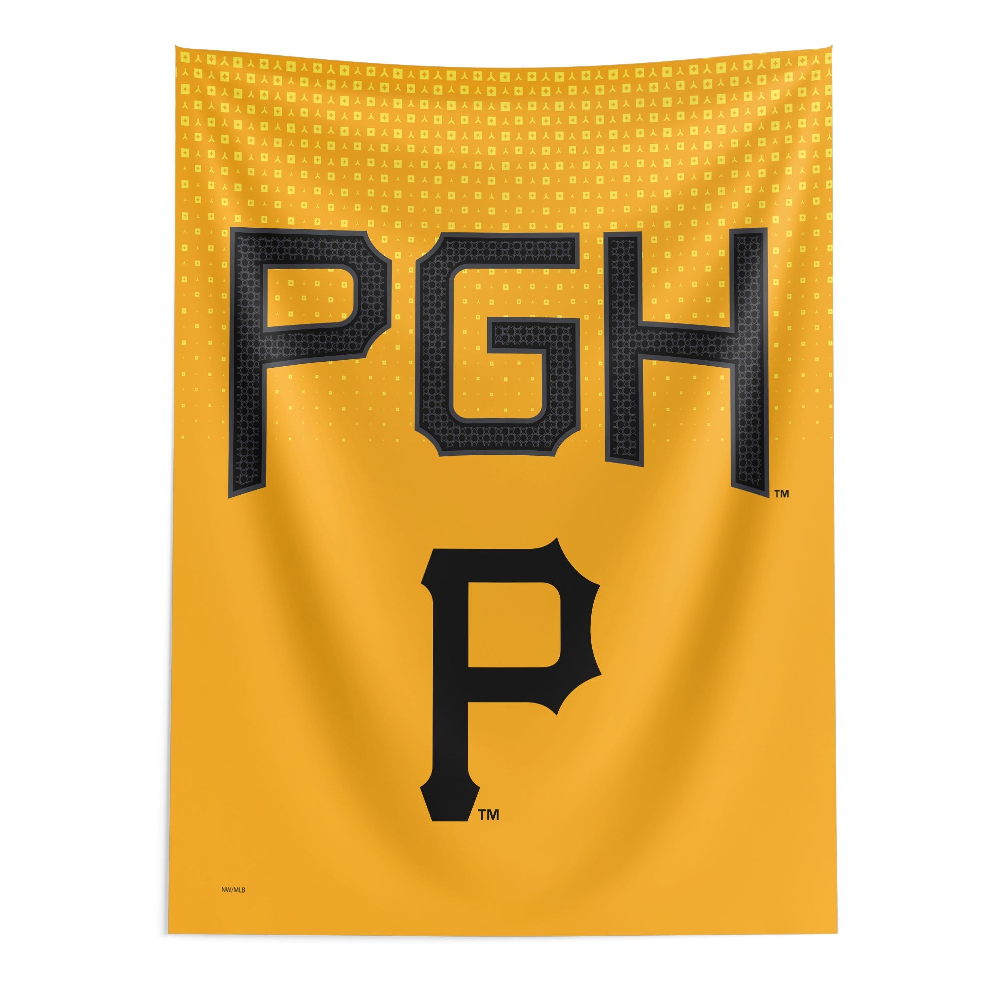 Pittsburgh Pirates MLB City Connect Wall Hanging 50x60 Inches