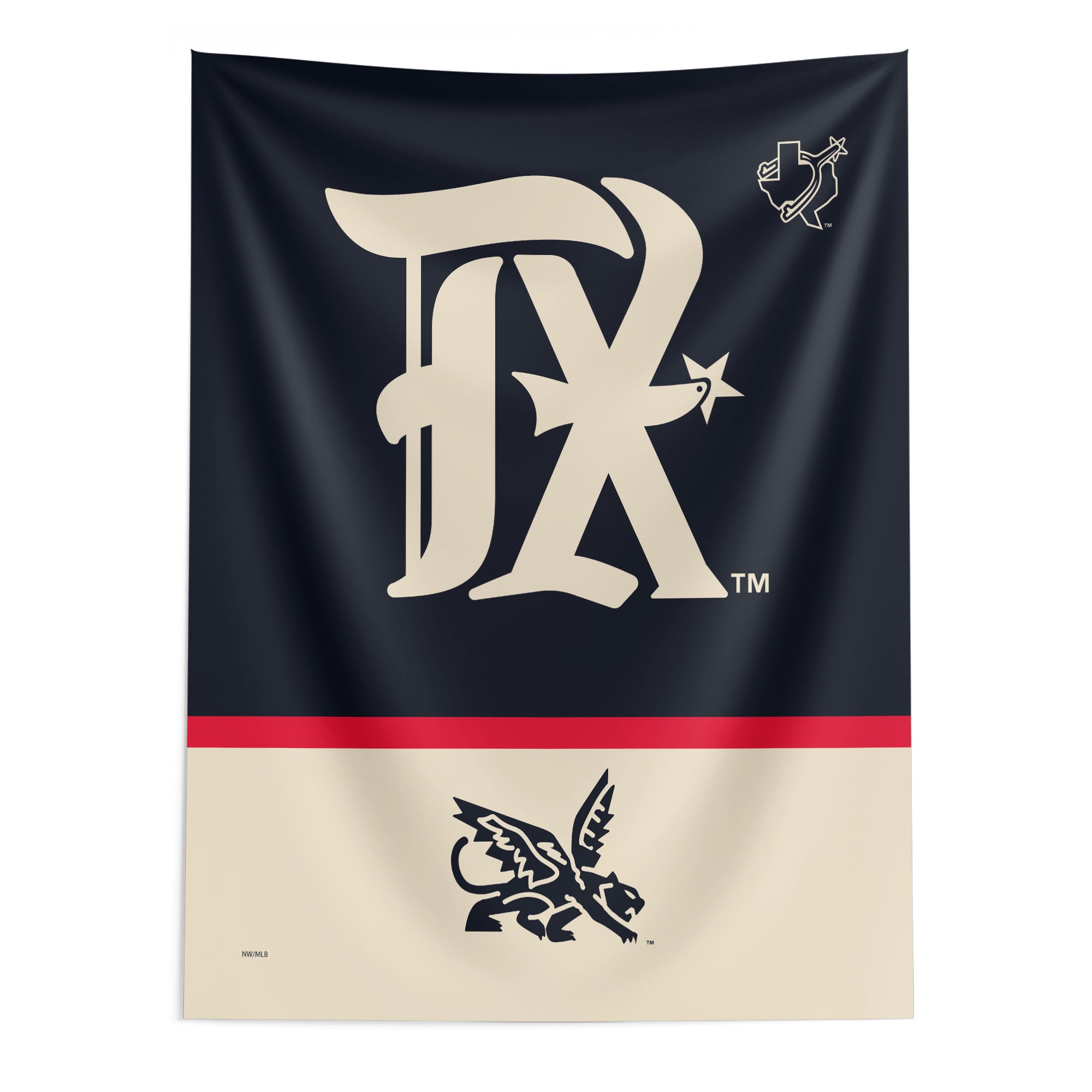 Texas Rangers MLB City Connect Wall Hanging 50x60 Inches