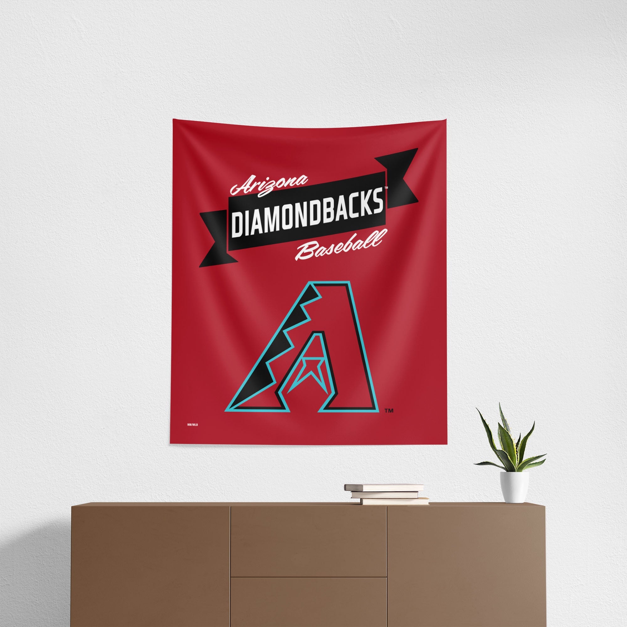 MLB Arizona Diamondbacks Premium Wall Hanging 34x40 Inches