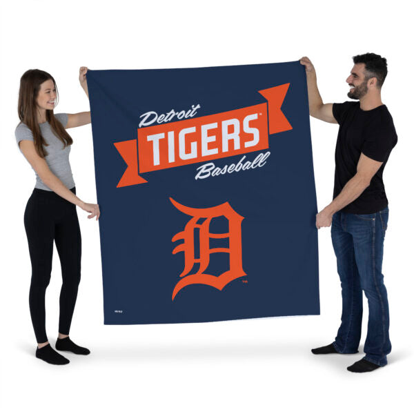 MLB Detroit Tigers Premium Wall Hanging 34 x 40 Inches