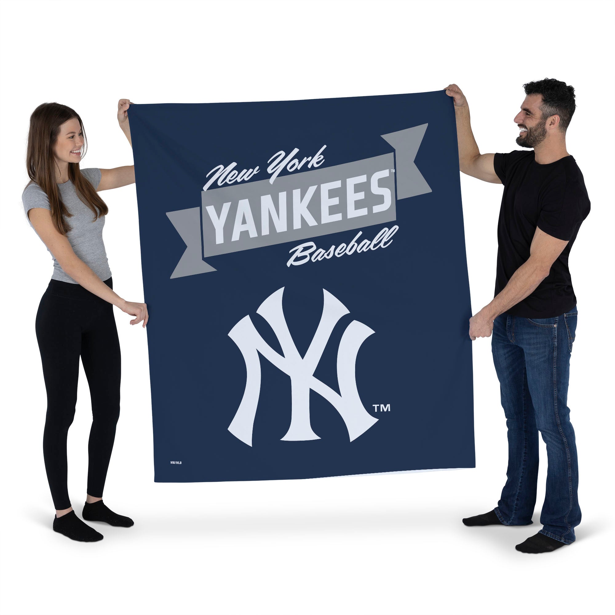 MLB New York Yankees Premium Wall Hanging 34 x 40 Inches