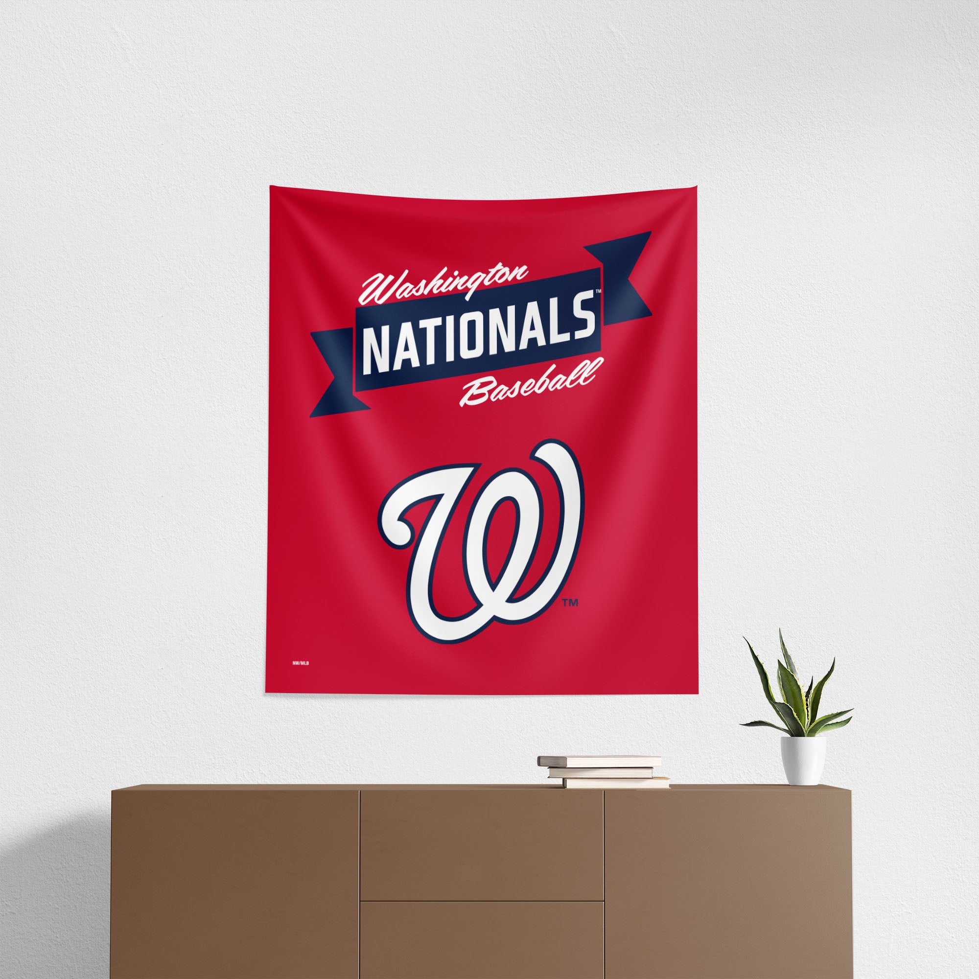 MLB Washington Nationals Premium Wall Hanging 34 x 40 Inches