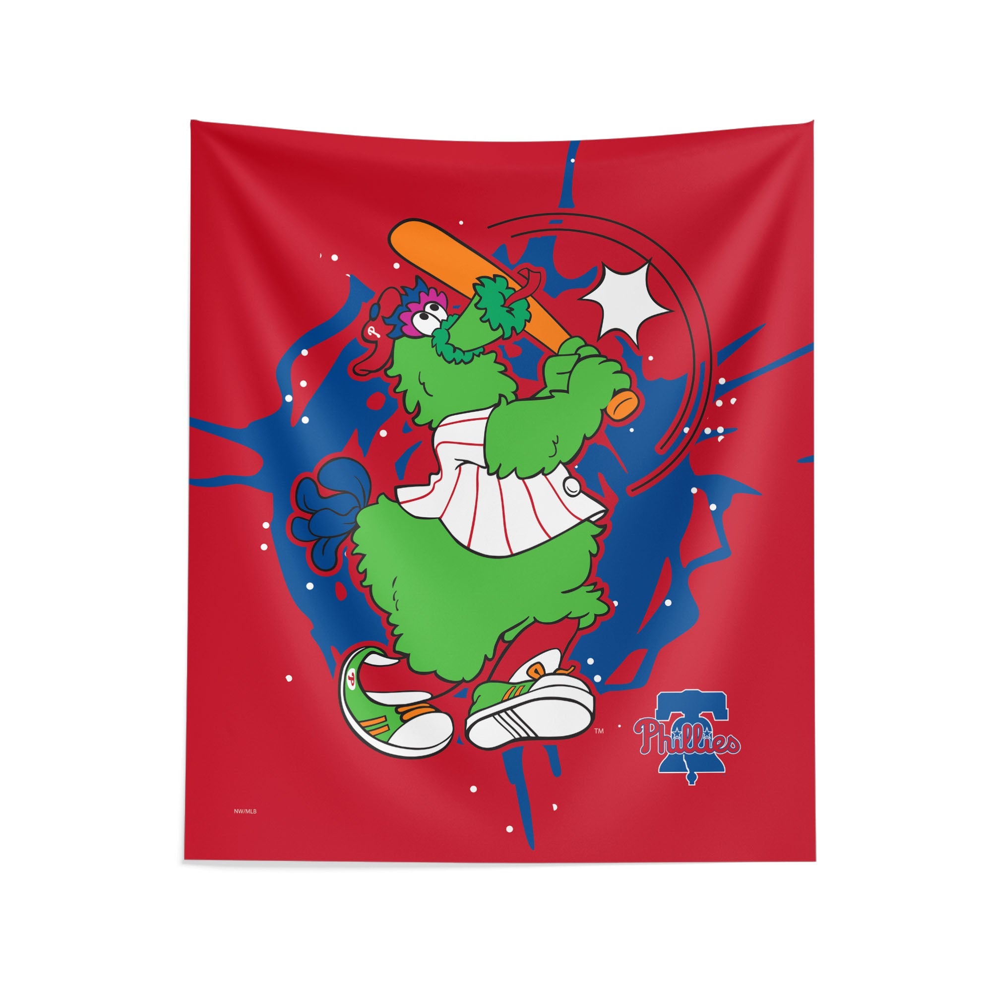 Philadelphia Phillies MLB Mascot Wall Hanging 34x40 Inches