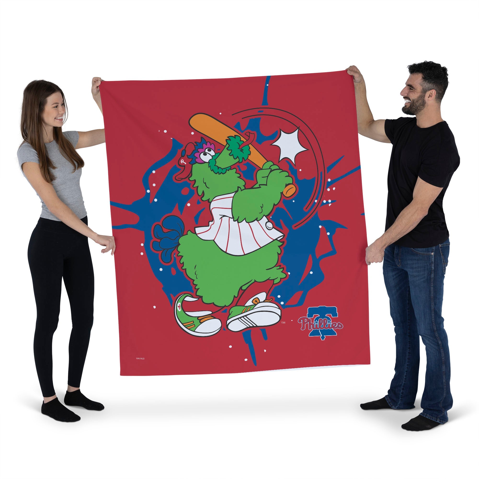 Philadelphia Phillies MLB Mascot Wall Hanging 34x40 Inches