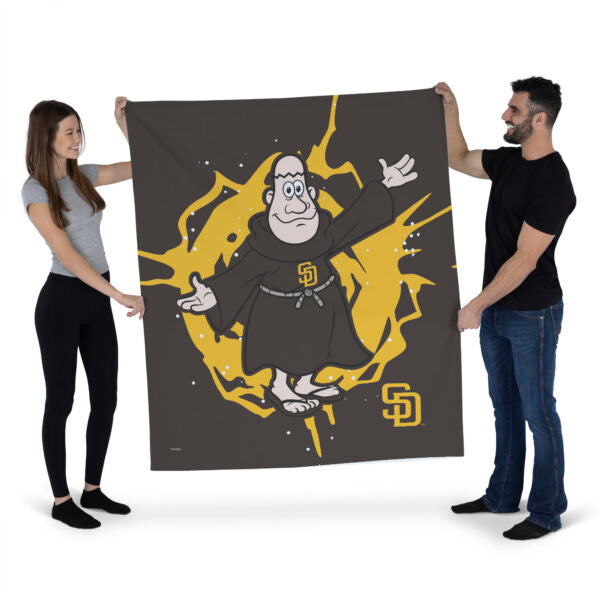 San Diego Padres MLB Mascot Wall Hanging 34x40 Inches