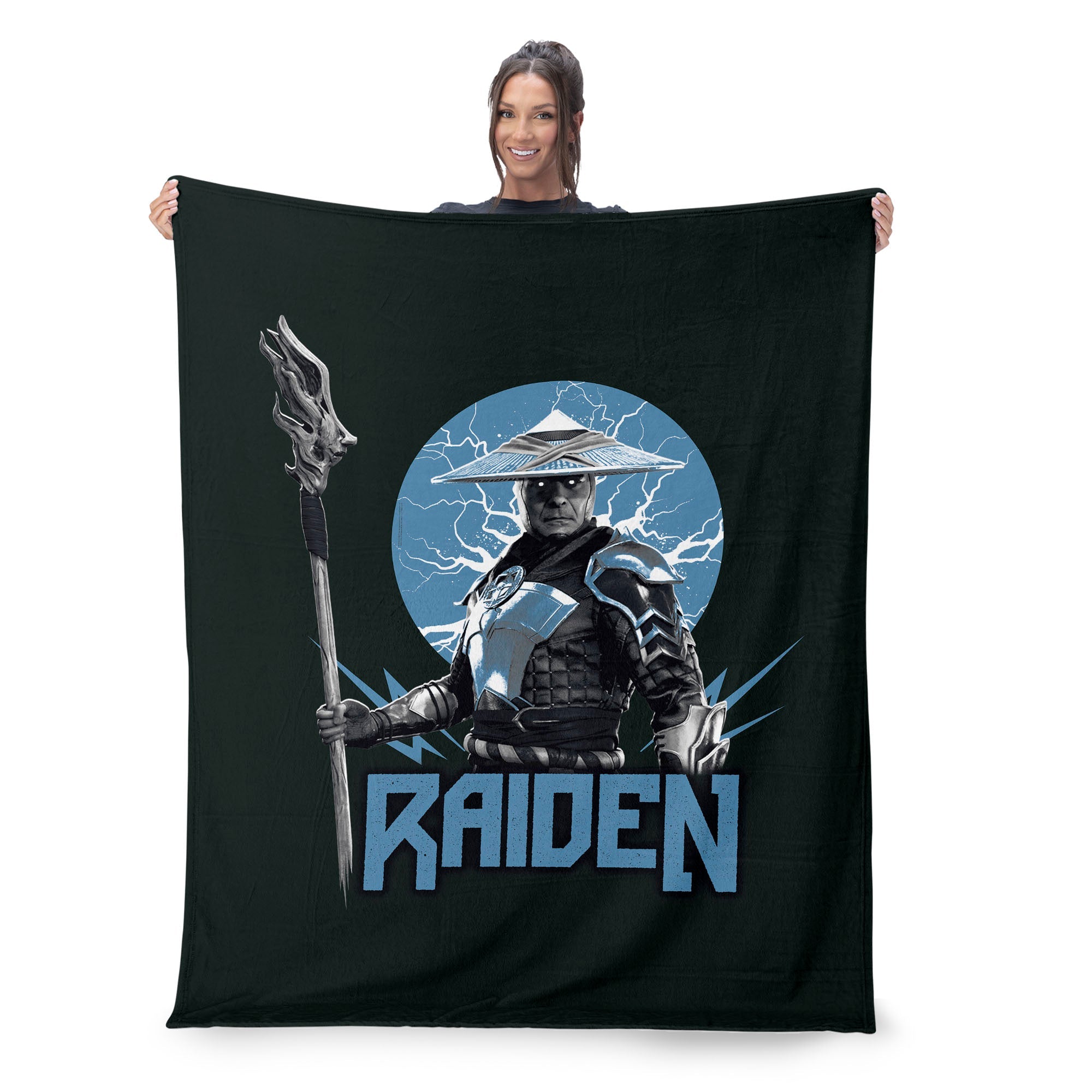 Mortal Kombat Raiden Silk Touch Throw Blanket 50 x 60 inches