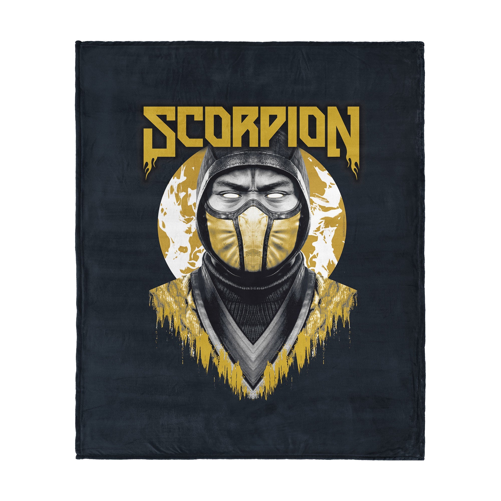 Mortal Kombat Scorpion Silk Touch Throw Blanket 50 x 60 inches