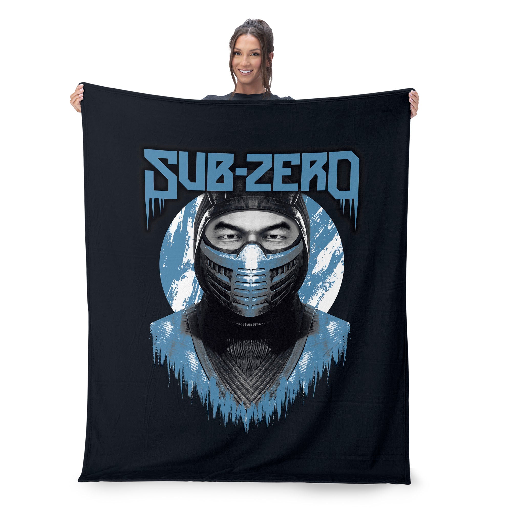 Mortal Kombat Subzero Silk Touch Throw Blanket 50 x 60 inches