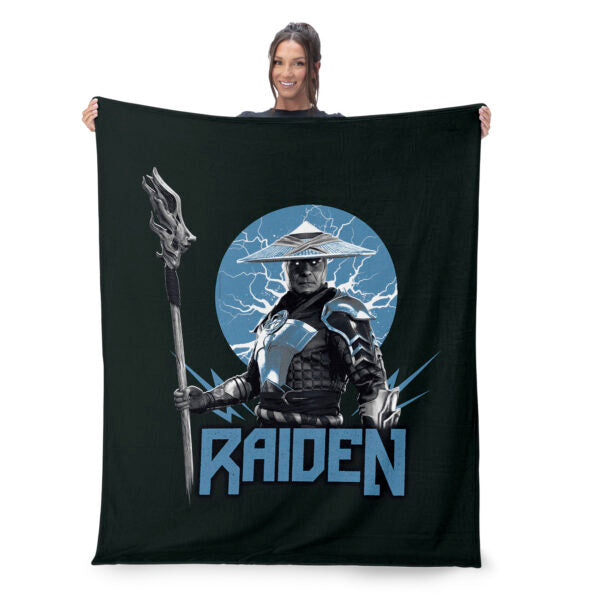 Mortal Kombat Raiden Silk Touch Throw Blanket 40¡Á50 Inches