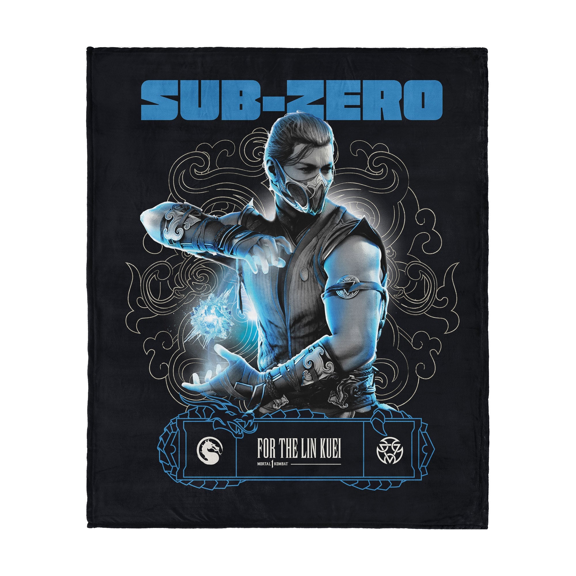 Mortal Kombat Subzero For The Lin Kuei Silk Touch Throw Blanket 40¡Á50 Inches