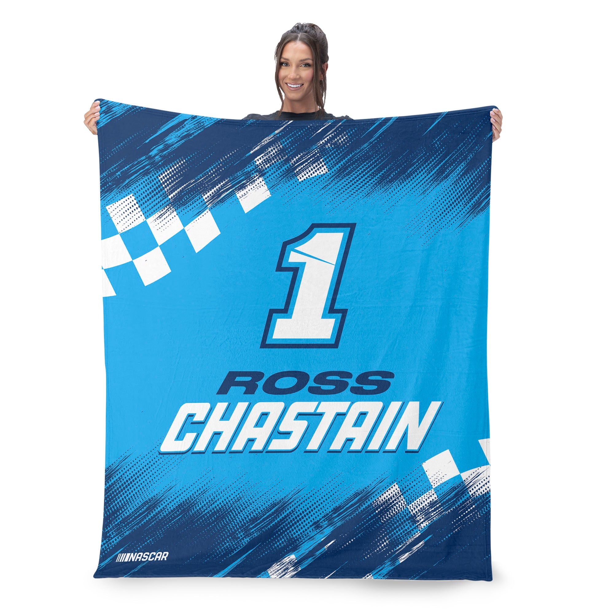 NASCAR Ross Chastain Simple Speed Silk Touch Throw Blanket 50x60 inches