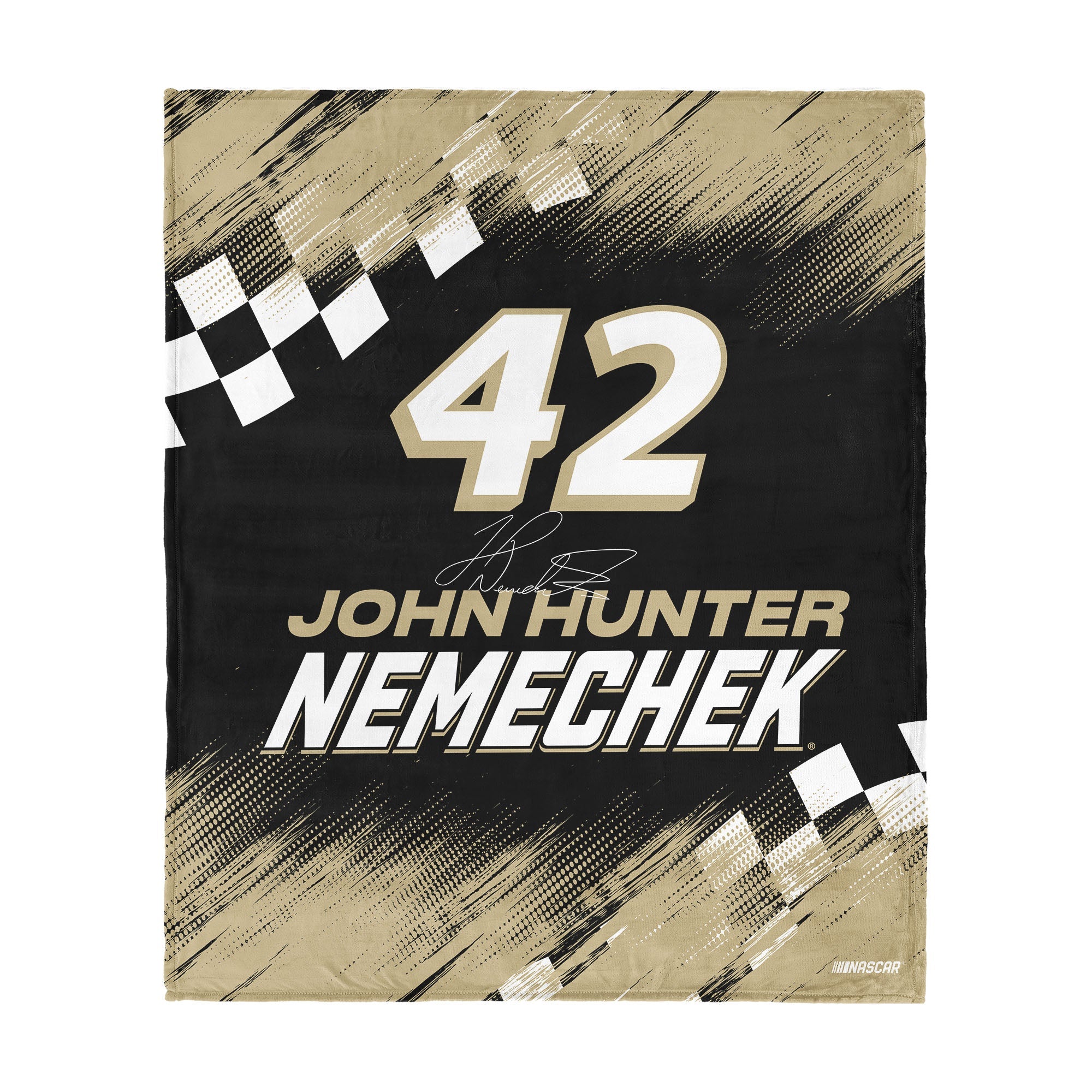 NASCAR John Hunter Nemechek Simple Speed Silk Touch Throw Blanket 50x60 inches