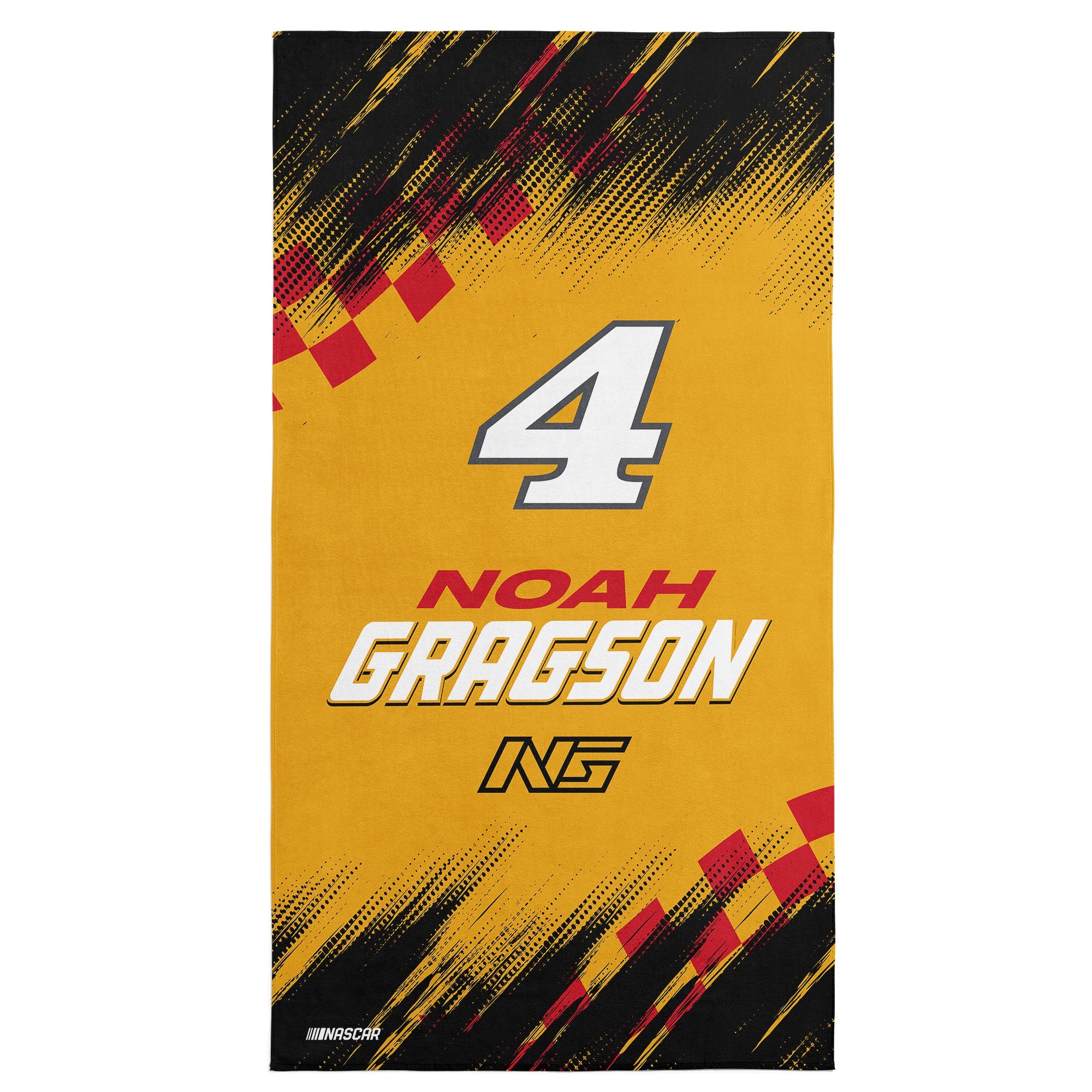 NASCAR Noah Gragson Simple Speed Beach Towel 30x60 inches