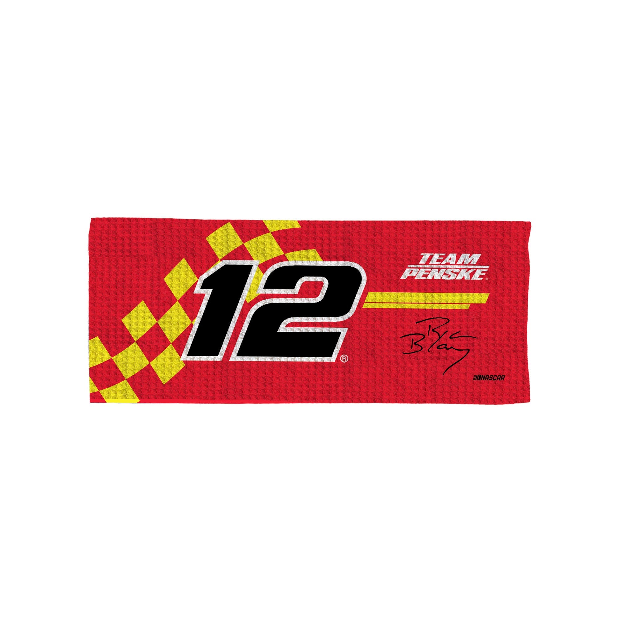 NASCAR Ryan Blaney Fast Track Cooling Towel 12x31.5 inches
