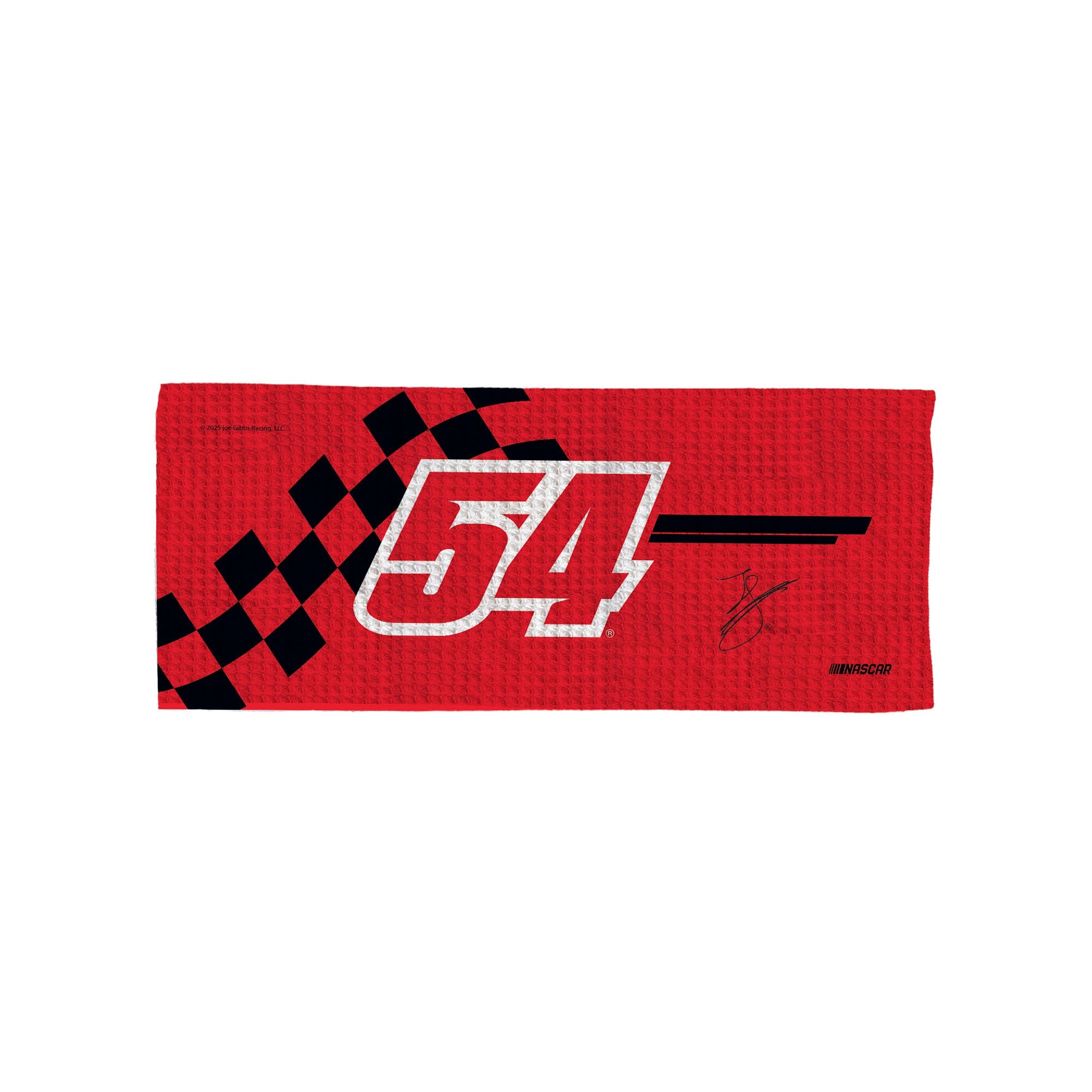 NASCAR Ty Gibbs Fast Track Black Cooling Towel 12x31.5 inches