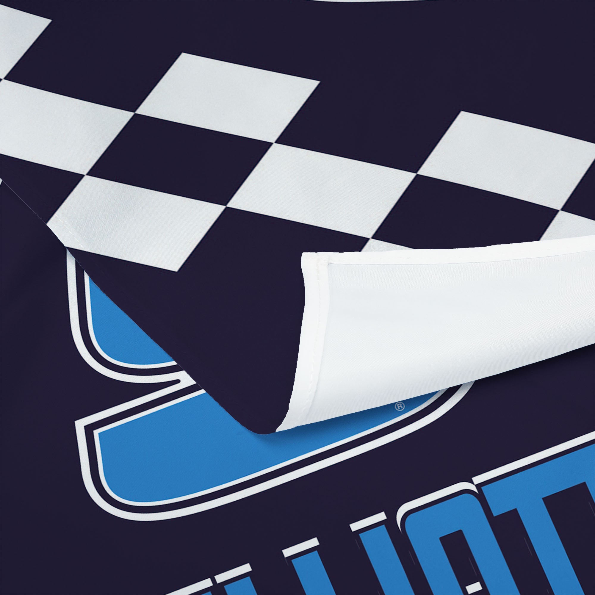 NASCAR Chase Elliot Checkered Double Sided Garden Flag 12x17 inches