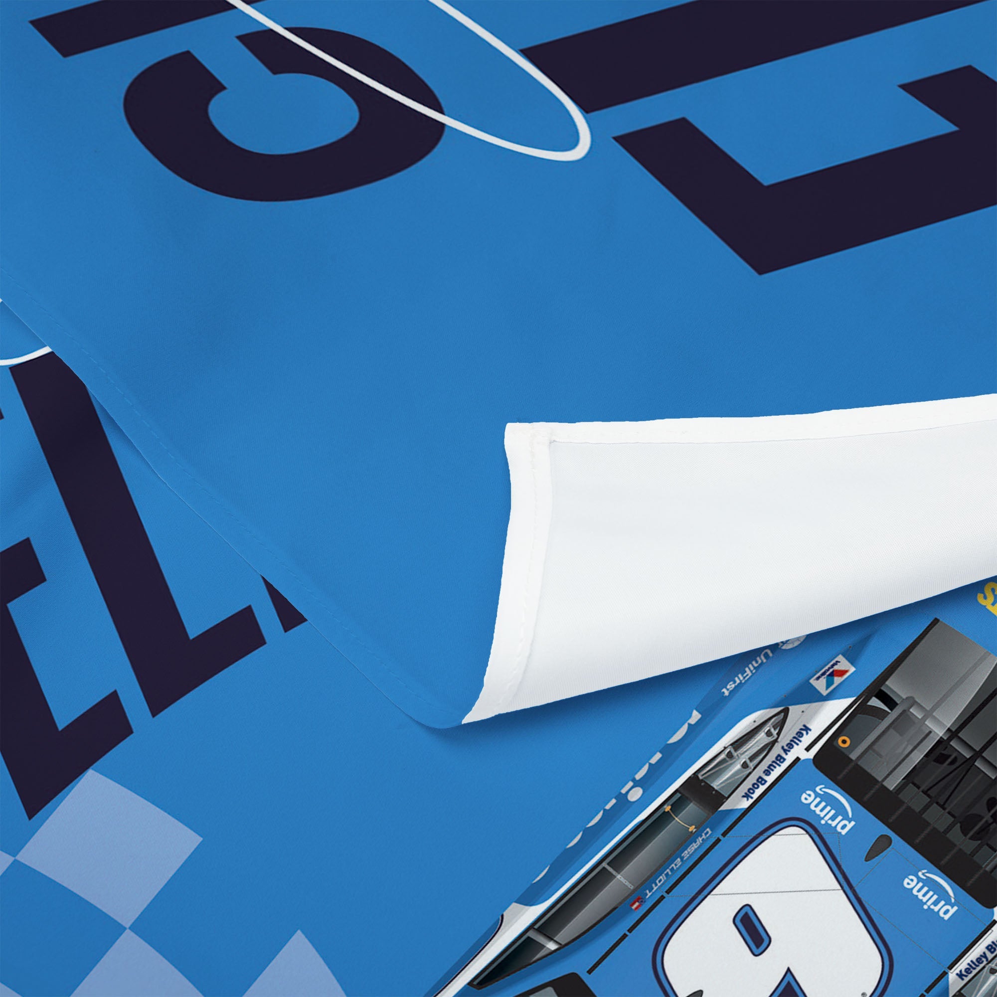 NASCAR Chase Elliot Finish Line Double Sided Garden Flag 12x17 inches