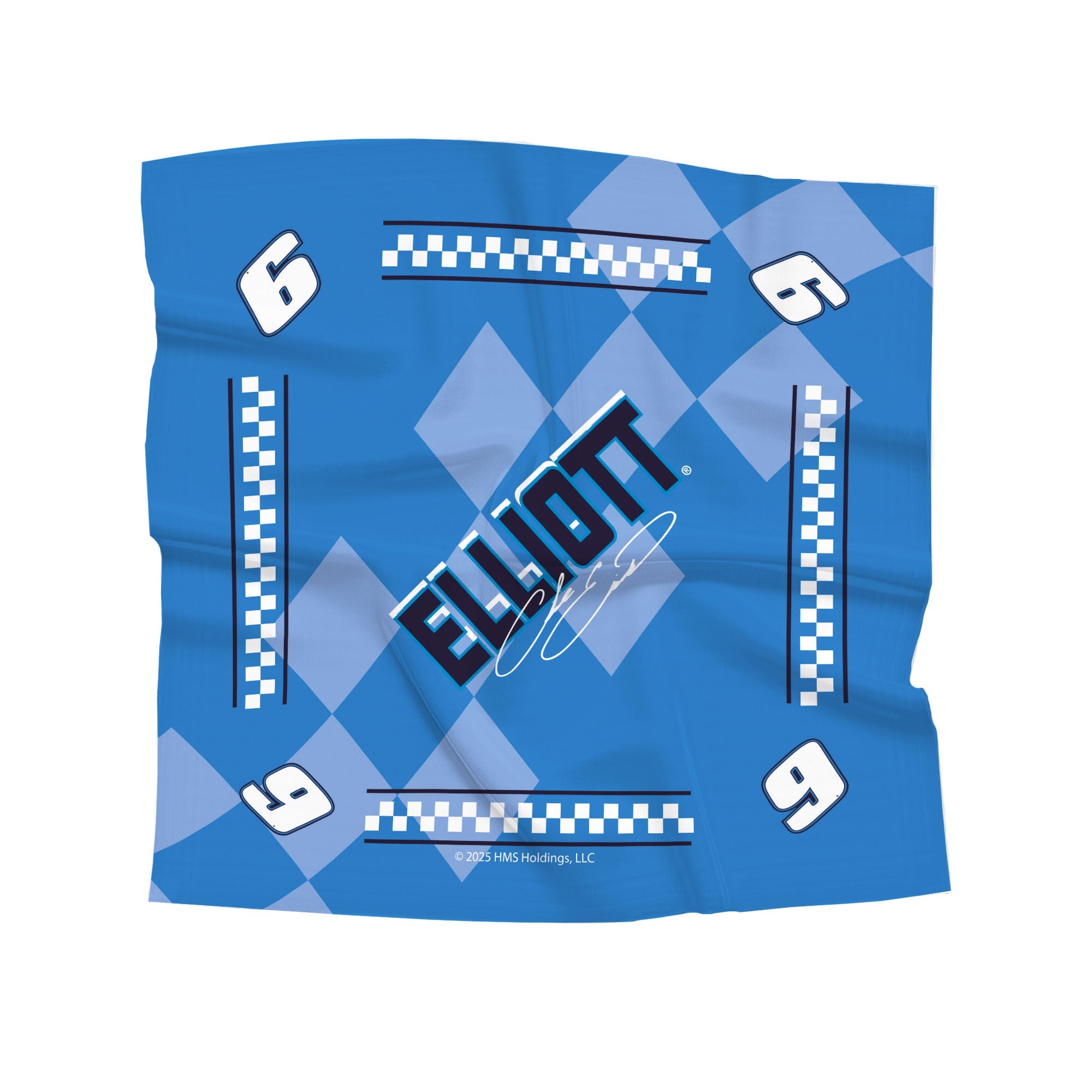 NASCAR Chase Elliot Signed Bandana 12x21 inches