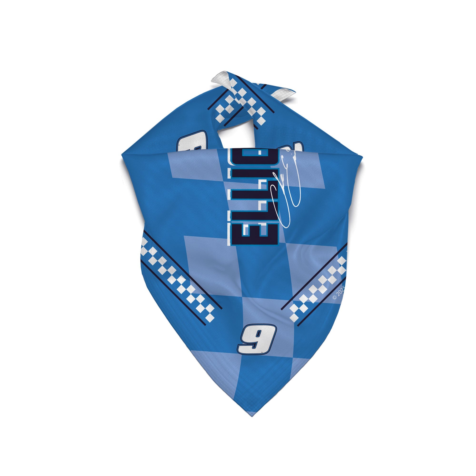 NASCAR Chase Elliot Signed Bandana 12x21 inches