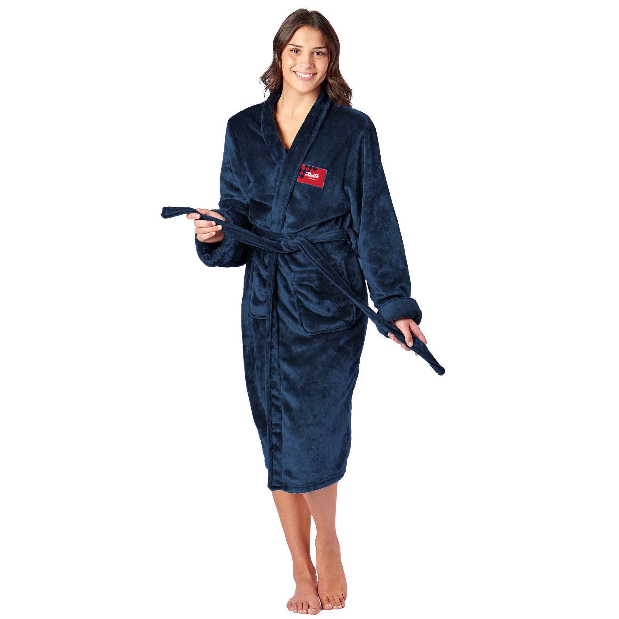 NASCAR Shane Van Gisbergen Fast Track Navy Silk Touch Robe Small/Medium