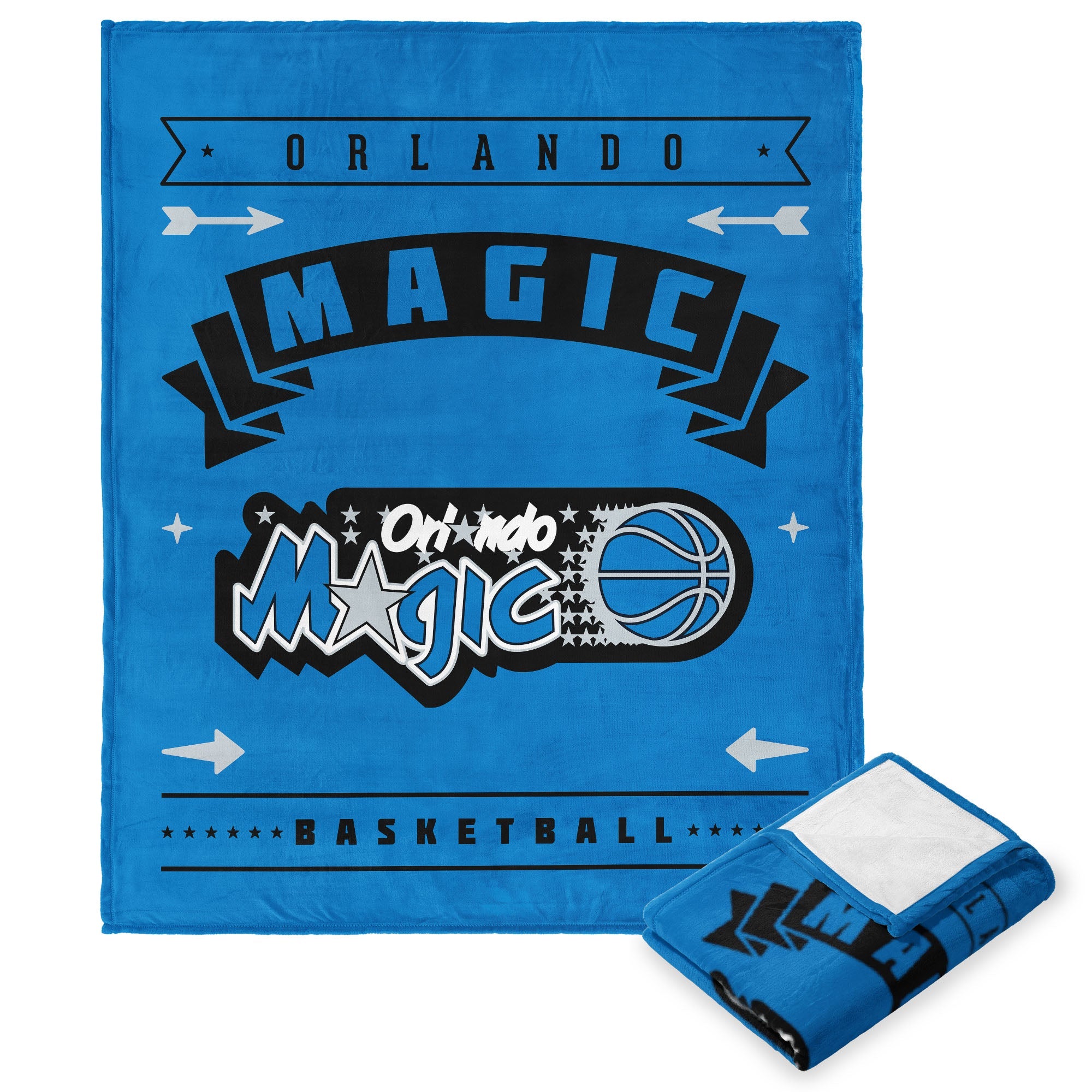 NBA Orlando Magic Hardwood Classic Silk Touch Throw Blanket 50x60 Inches