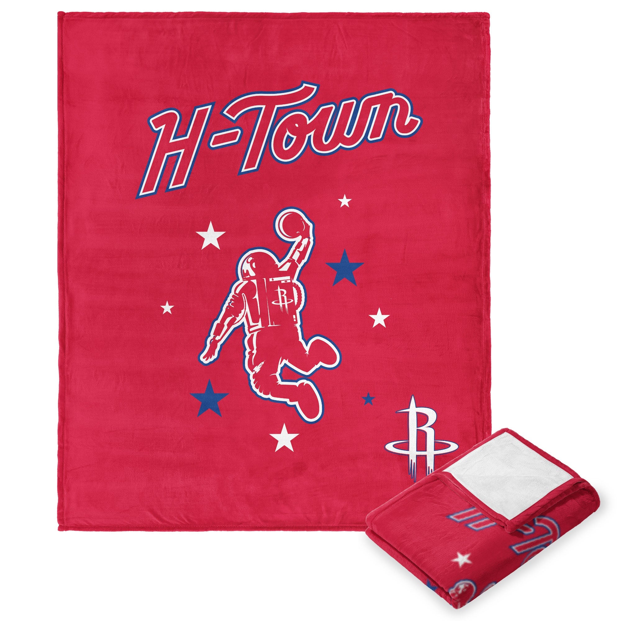 NBA Houston Rockets City Edition 23-24 Silk Touch Throw Blanket 50x60 Inches
