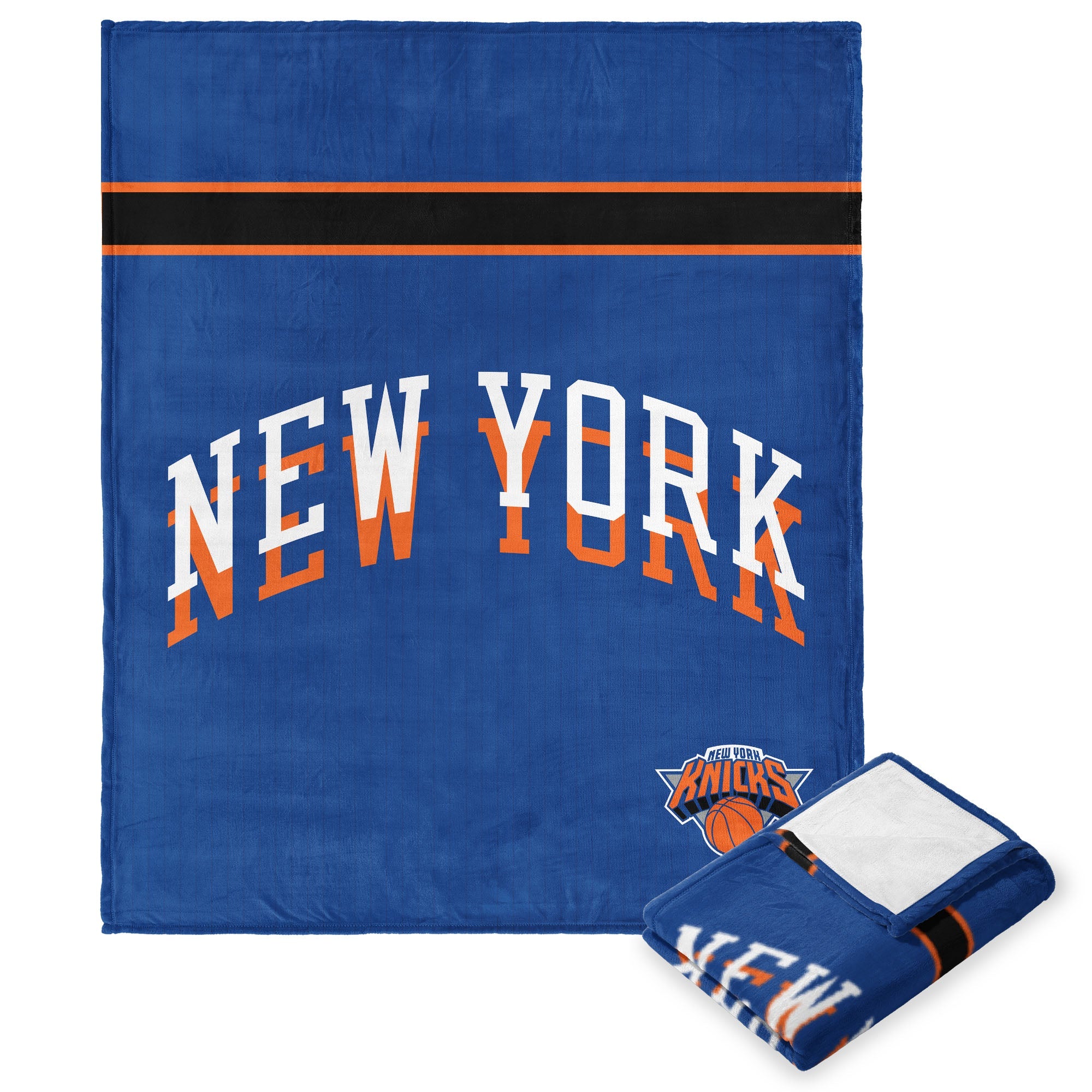 NBA New York Knicks City Edition 23-24 Silk Touch Throw Blanket 50x60 Inches