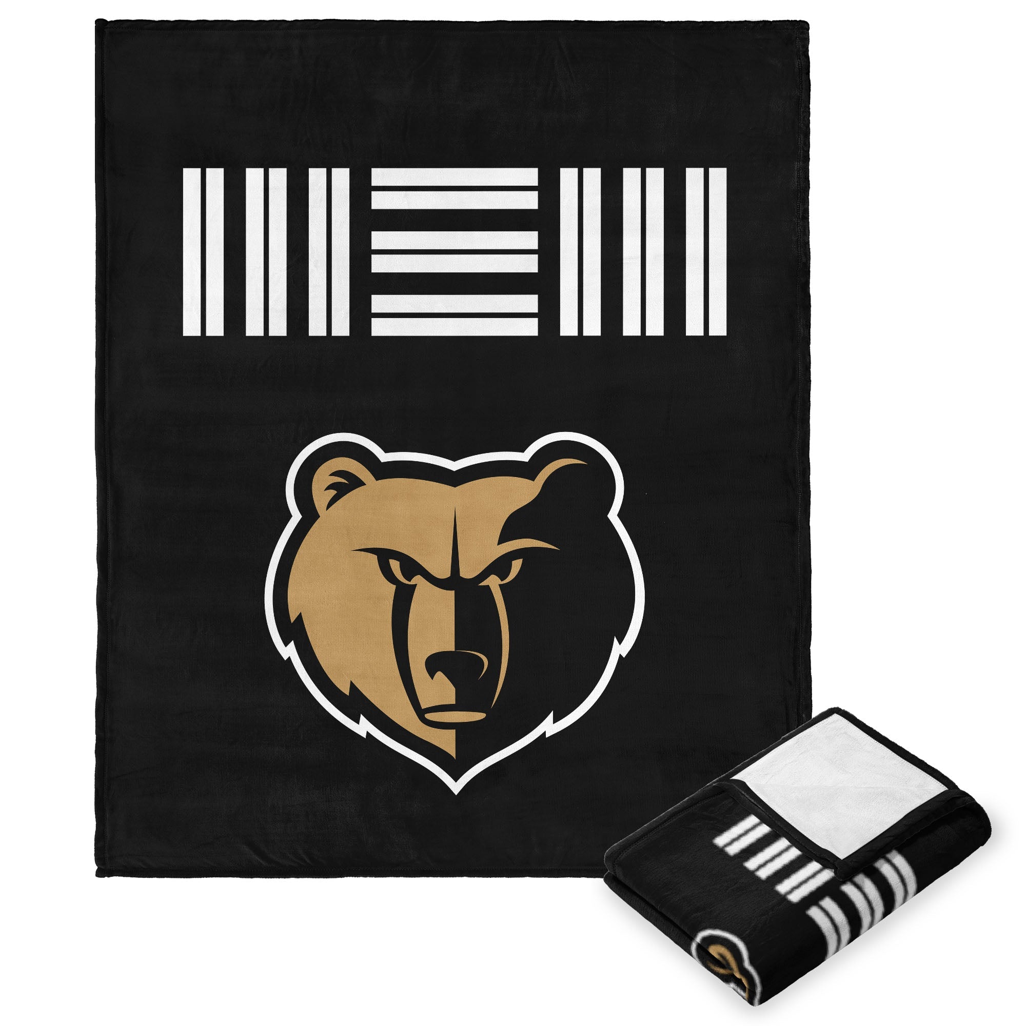 NBA Memphis Grizzlies City Edition 23-24 Silk Touch Throw Blanket 50x60 Inches