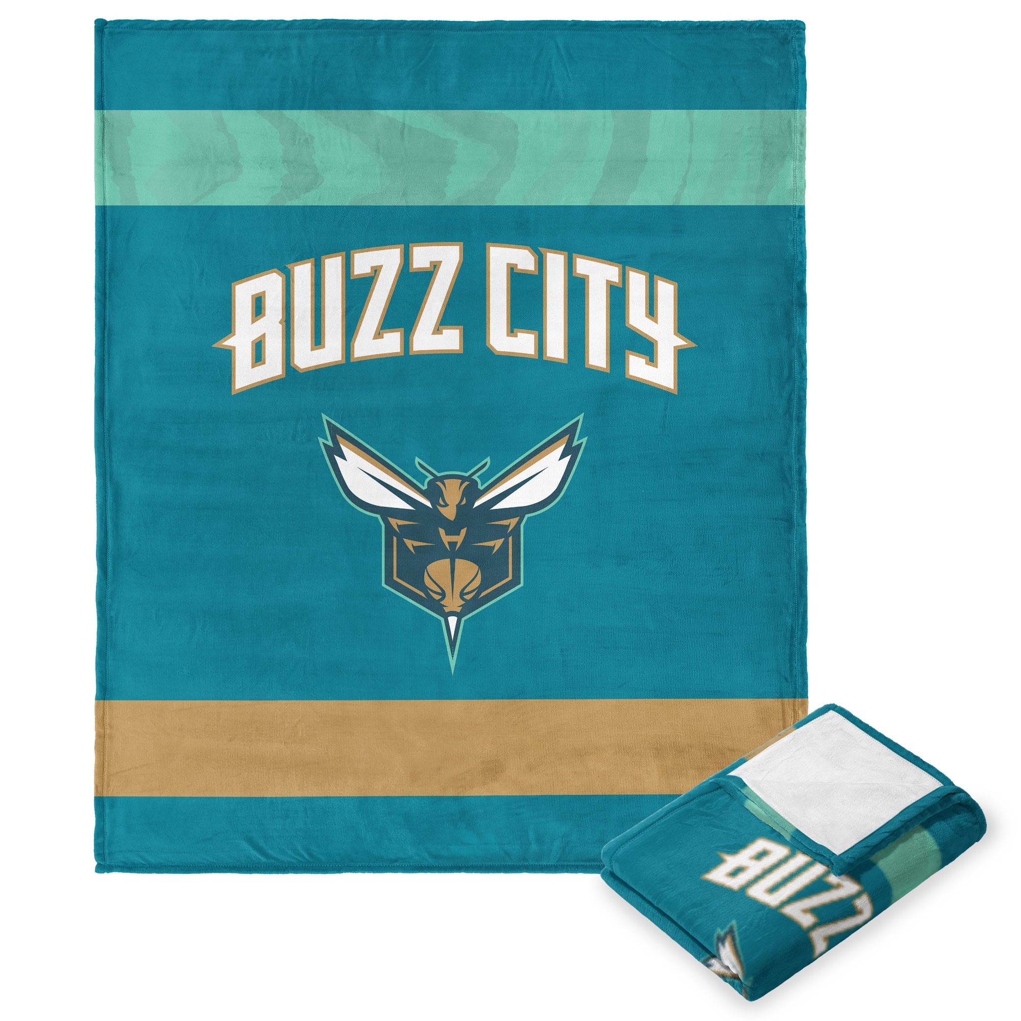 NBA Charlotte Hornets City Edition 23-24 Silk Touch Throw Blanket 50x60 Inches