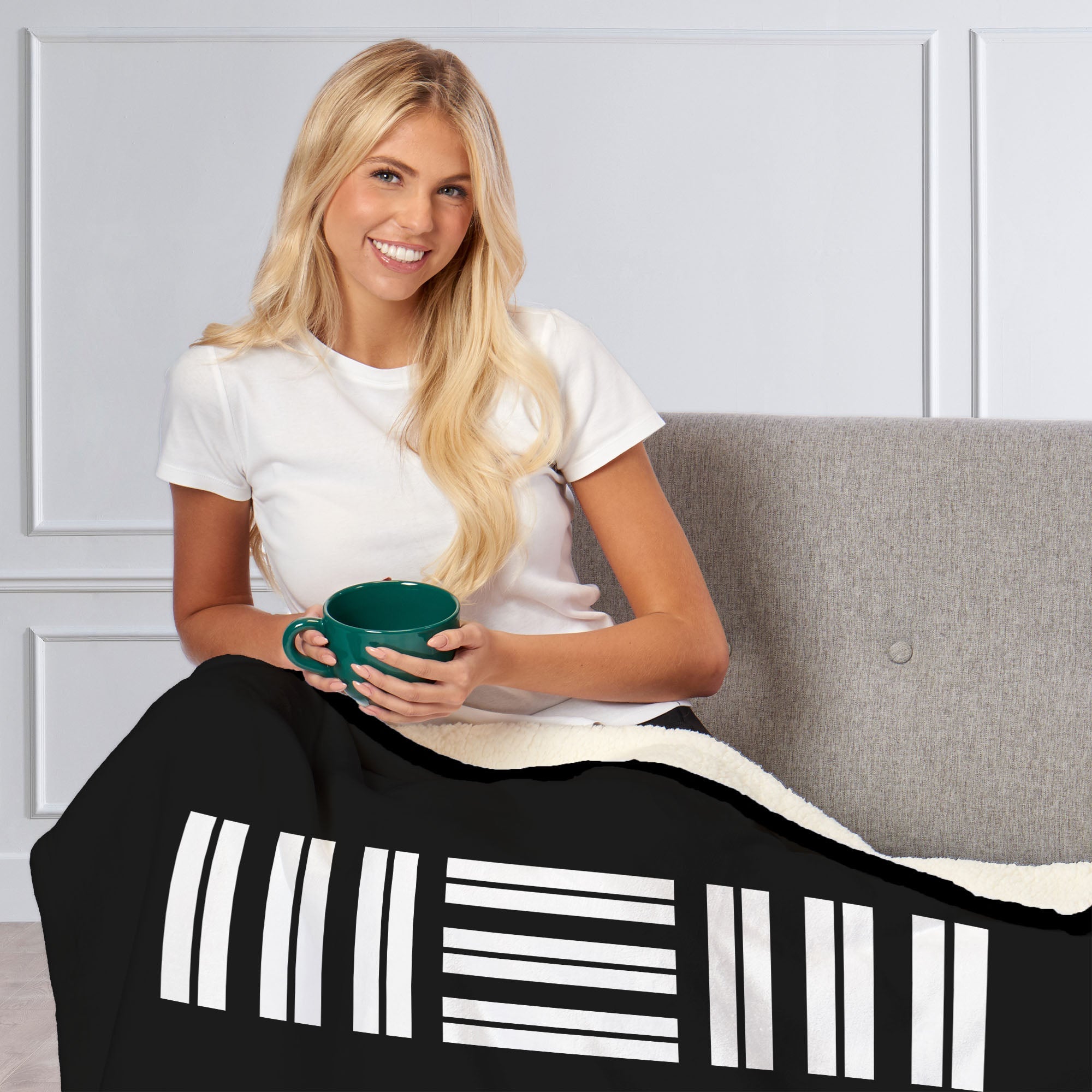 NBA Memphis Grizzlies City Edition 23-24 Silk Touch Sherpa Throw Blanket 50x60 Inches