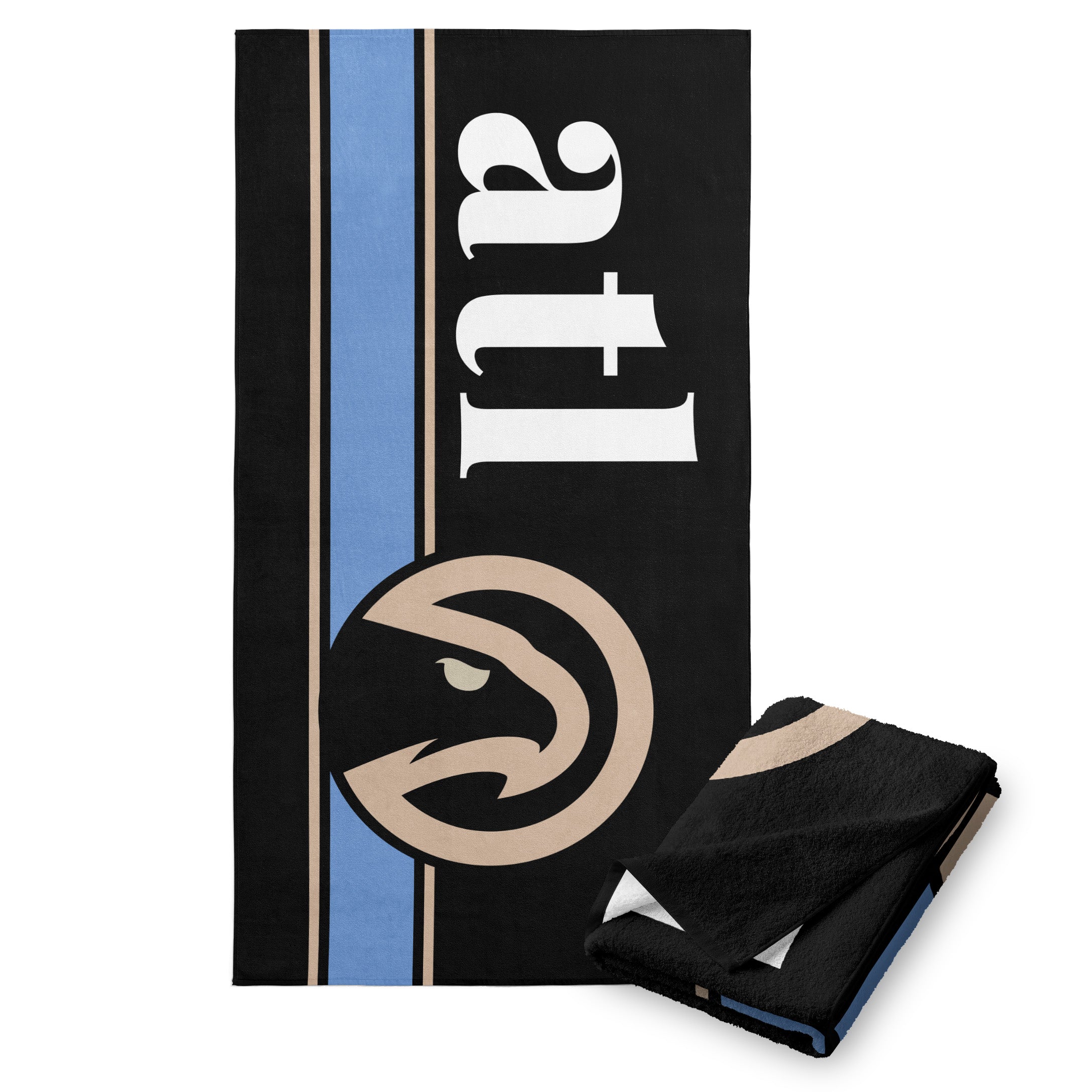 NBA Atlanta Hawks City Edition 23-24 Beach Towel 30x60 Inches