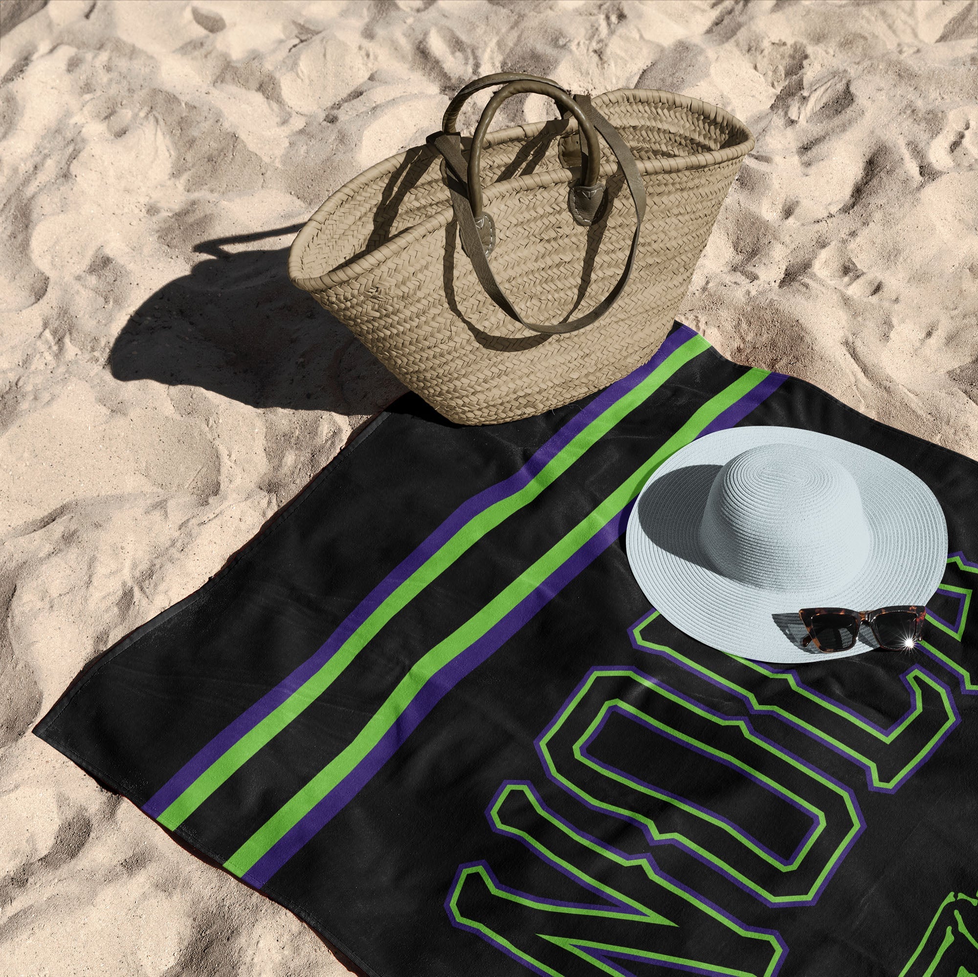 NBA New Orleans Pelicans City Edition 23-24 Beach Towel 30x60 Inches