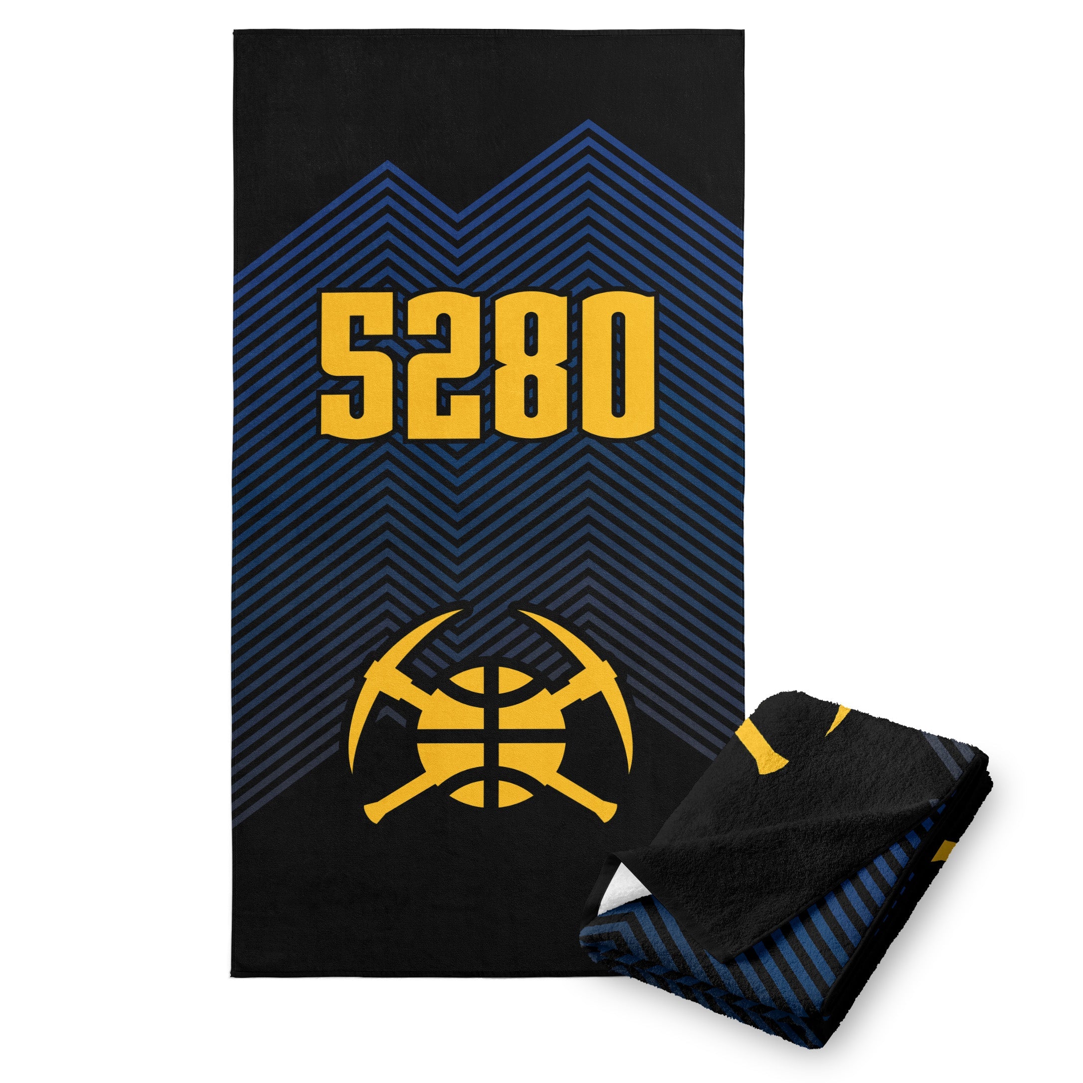 NBA Denver Nuggets City Edition 23-24 Beach Towel 30x60 Inches