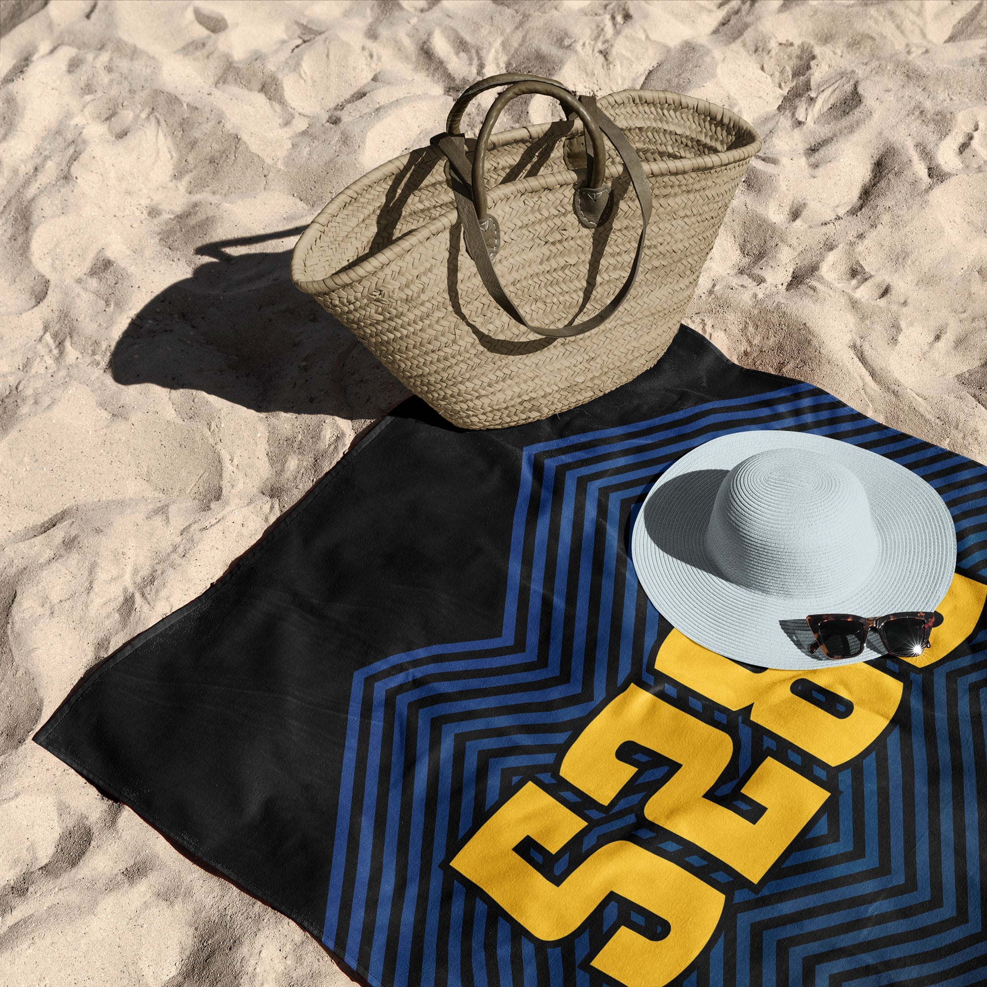 NBA Denver Nuggets City Edition 23-24 Beach Towel 30x60 Inches