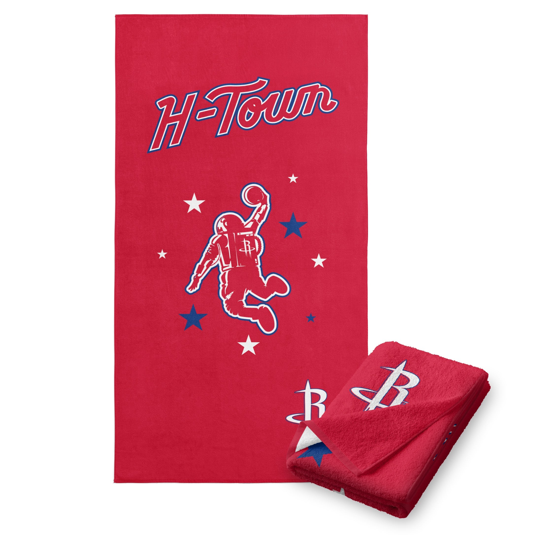 NBA Houston Rockets City Edition 23-24 Beach Towel 30x60 Inches