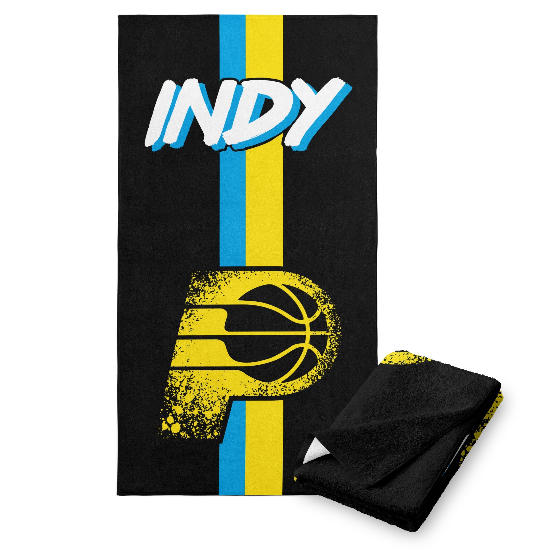 NBA Indiana Pacers City Edition 23-24 Beach Towel 30x60 Inches