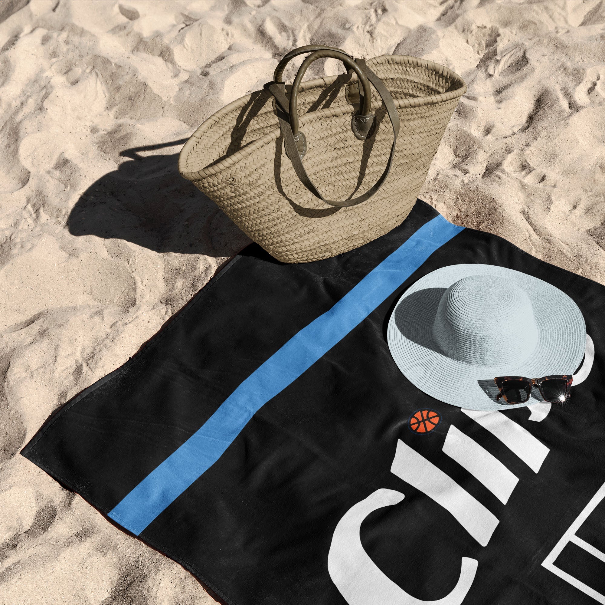 NBA Los Angeles Clippers City Edition 23-24 Beach Towel 30x60 Inches