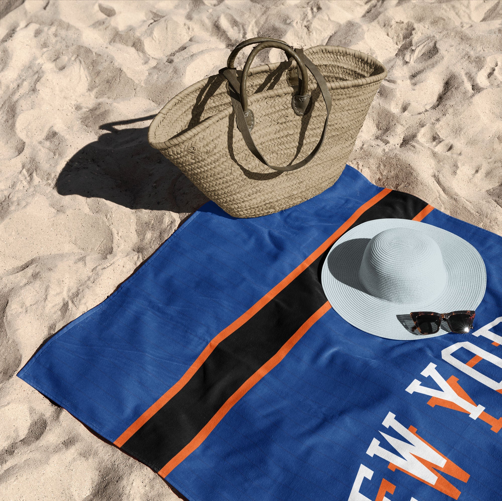 NBA New York Knicks City Edition 23-24 Beach Towel 30x60 Inches
