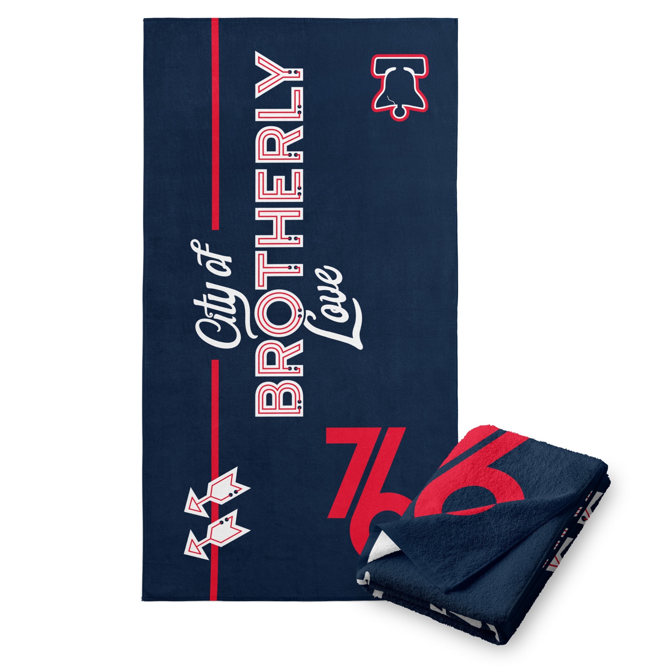 NBA Philadelphia 76ers City Edition 23-24 Beach Towel 30x60 Inches