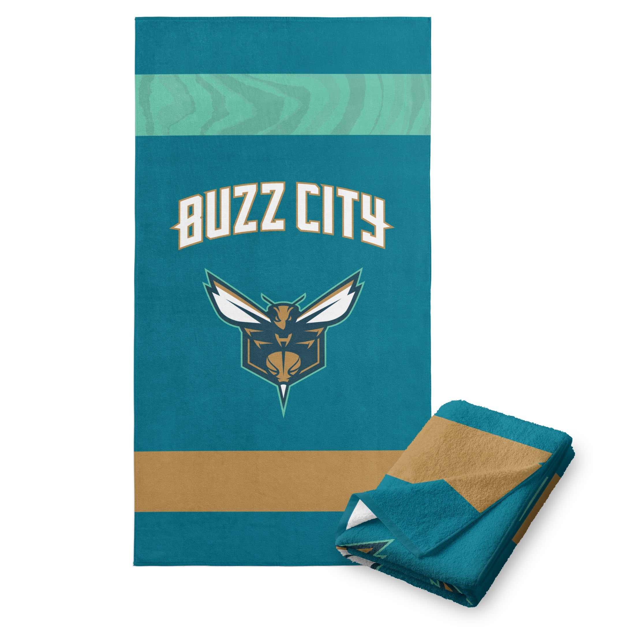 NBA Charlotte Hornets City Edition 23-24 Beach Towel 30x60 Inches