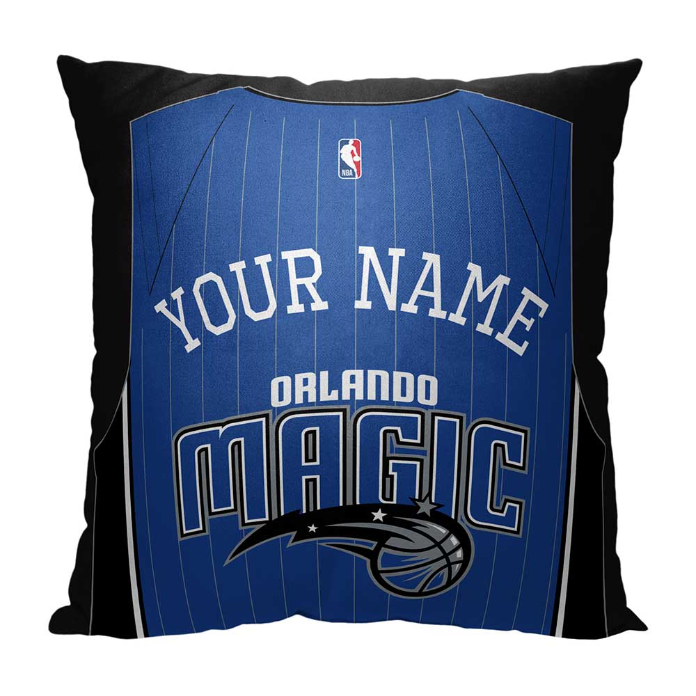 NBA Orlando Magic Jersey Personalized Throw Pillow 18x18 Inches