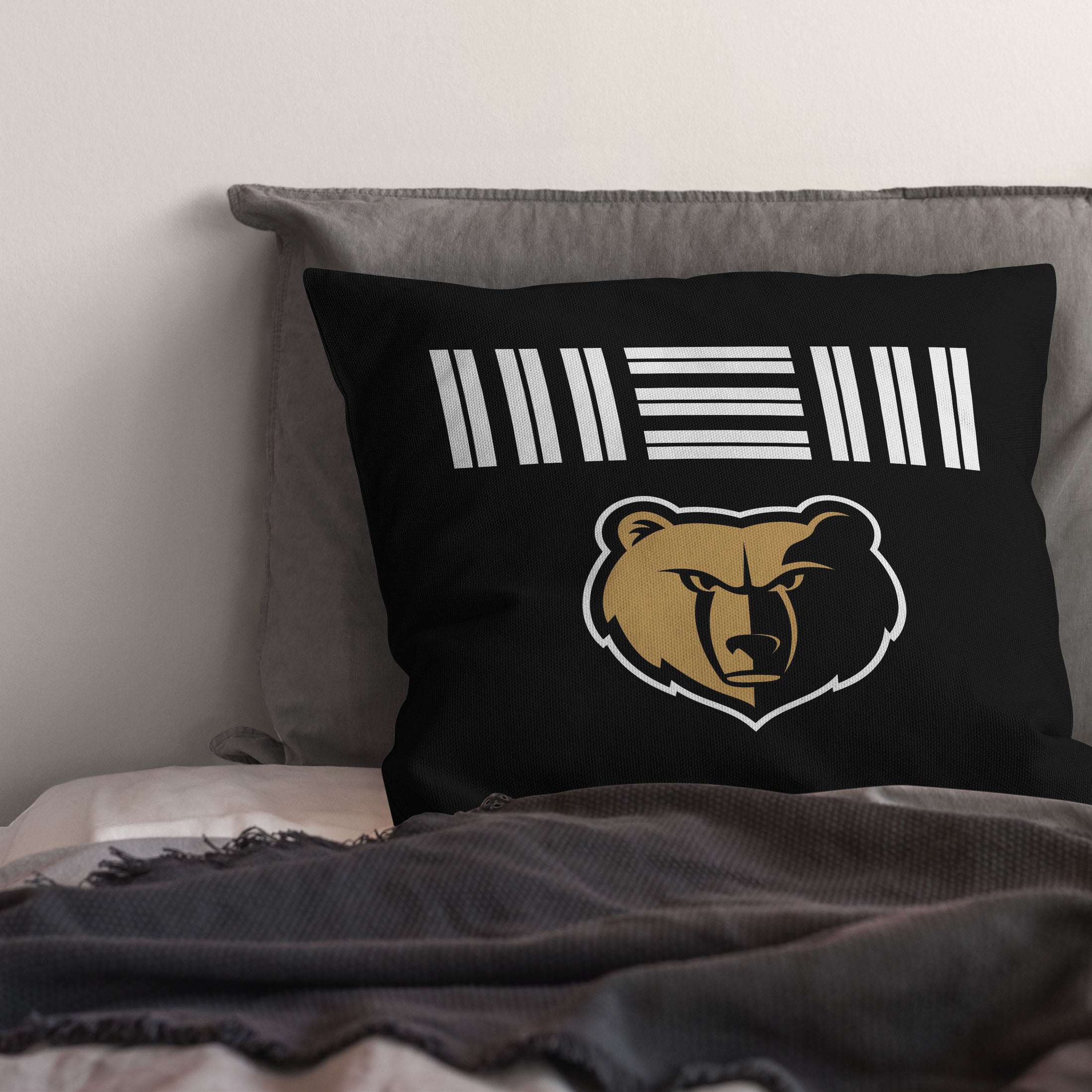 NBA Memphis Grizzlies City Edition 23-24 Throw Pillow 18x18 Inches