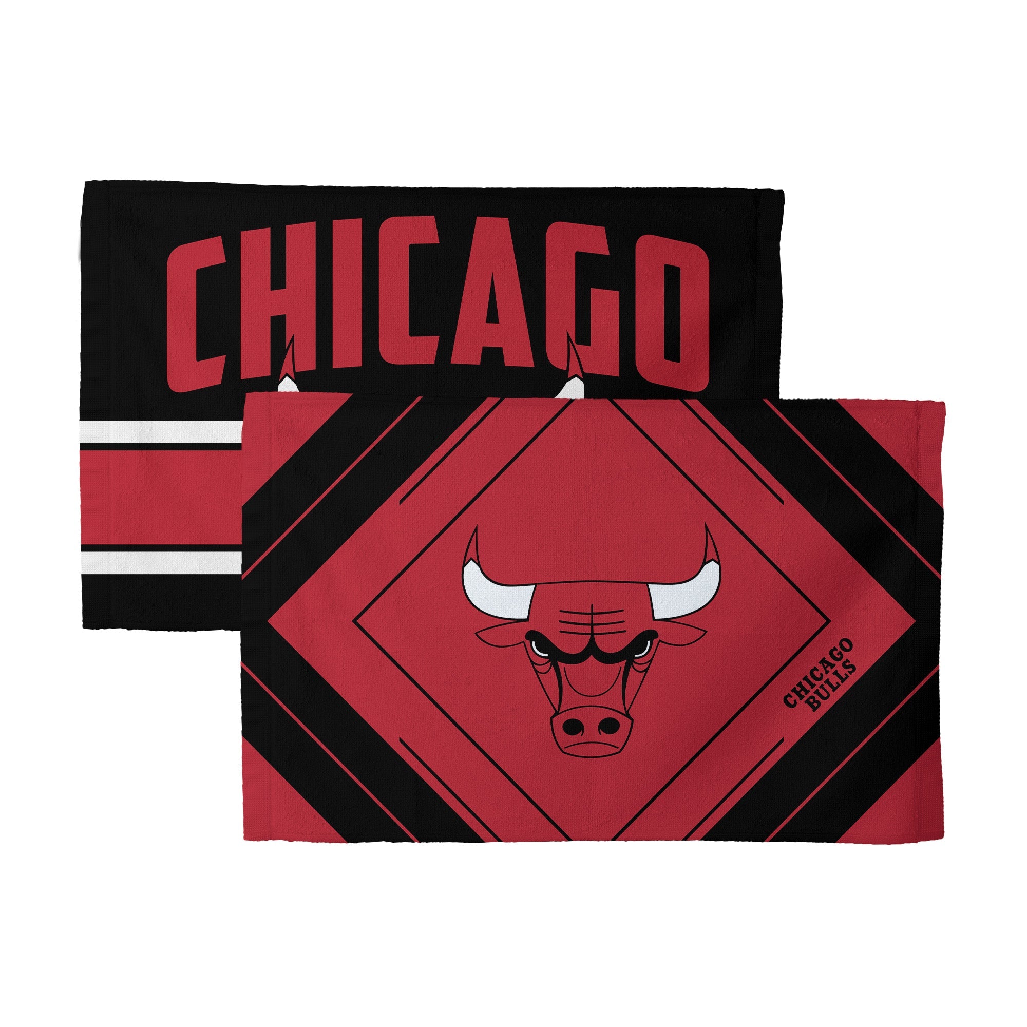 Chicago Bulls NBA Pick-N-Roll 2 Pack Fan Towel 16x25 Inches