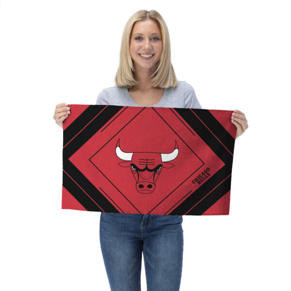 Chicago Bulls NBA Pick-N-Roll 2 Pack Fan Towel 16x25 Inches