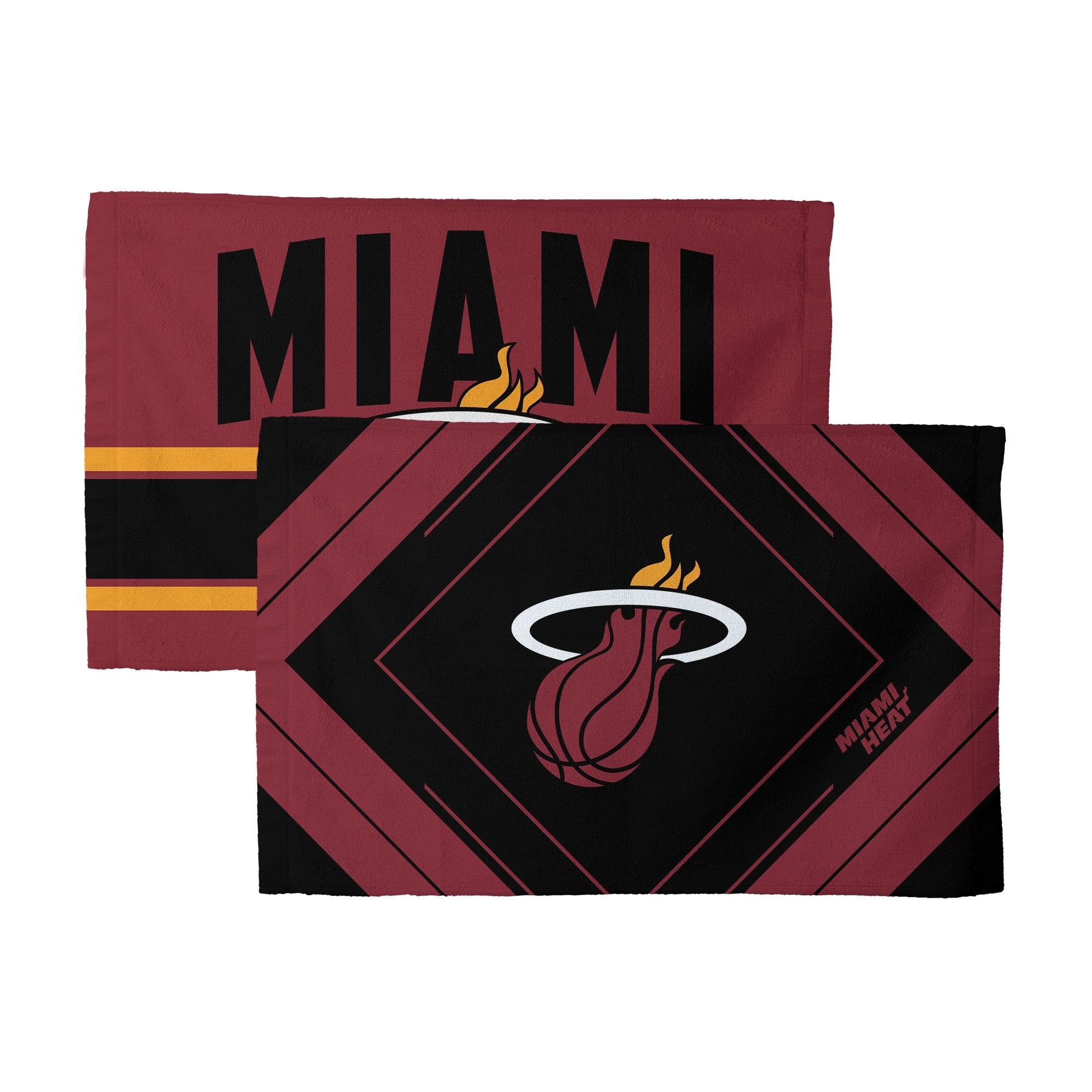 Miami Heat NBA Pick-N-Roll 2 Pack Fan Towel 16x25 Inches