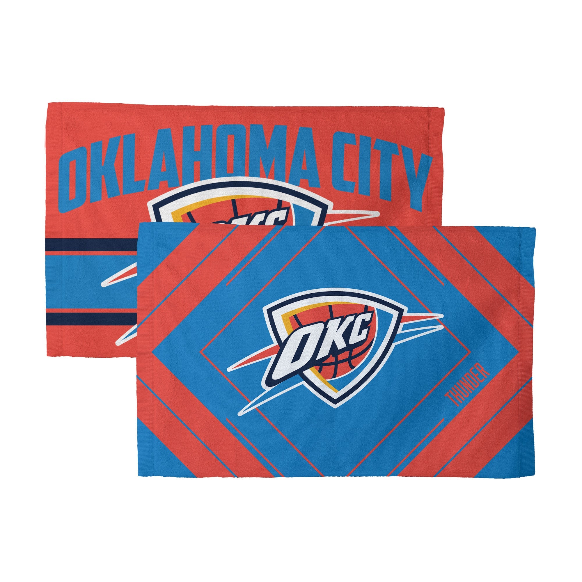 Oklahoma City Thunder NBA Pick-N-Roll 2 Pack Fan Towel