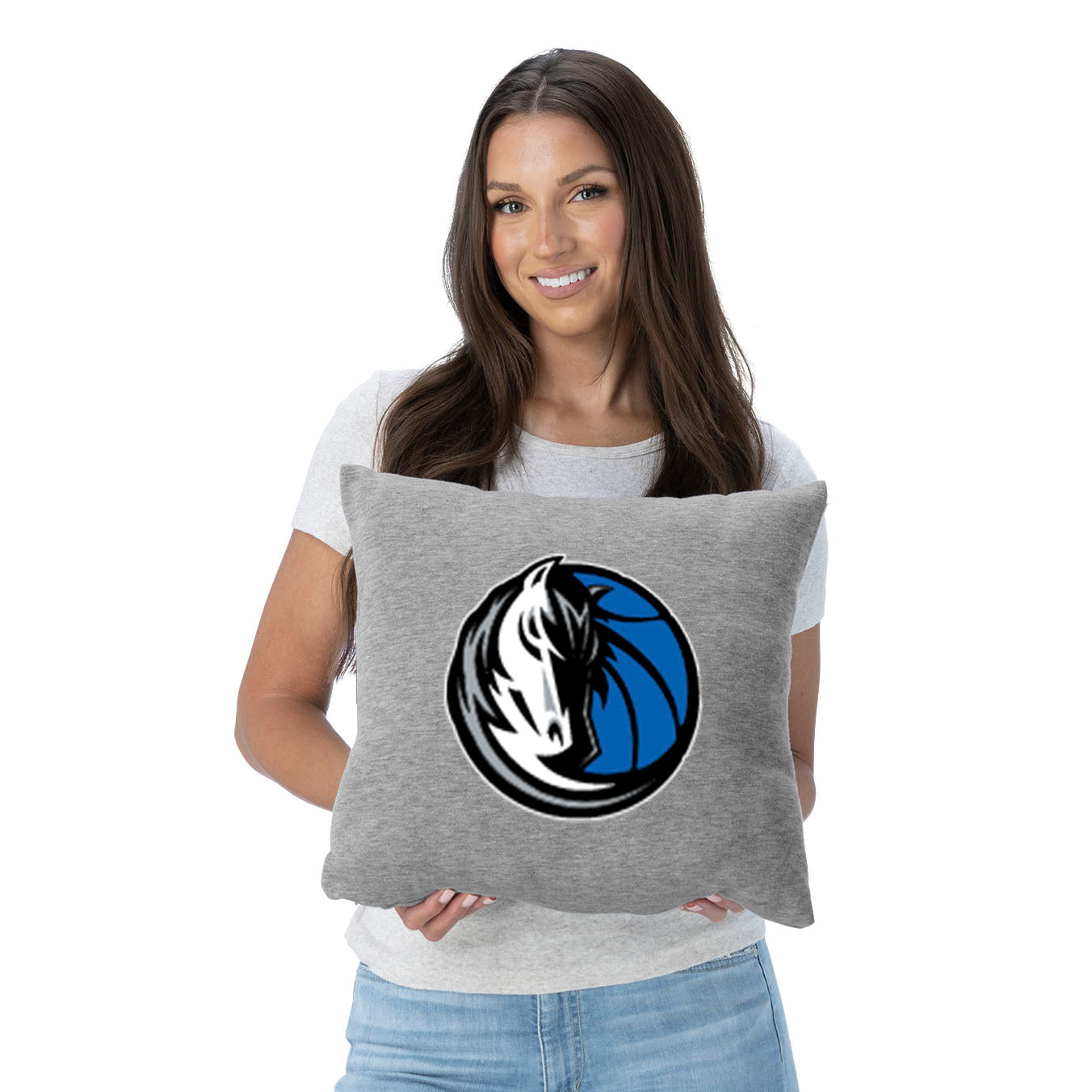 NBA Dallas Mavericks Primary Sweatshirt Pillow 16 Inches