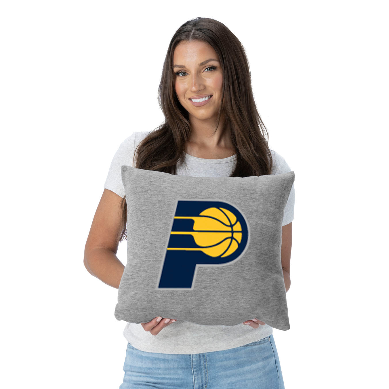 NBA Indiana Pacers Primary Sweatshirt Pillow 16 Inches